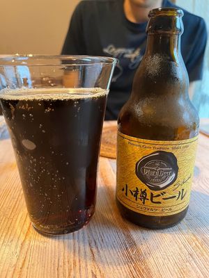 Otaru beer at Vegan French Restaurant L'Espéranceレスペランス in Sapporo