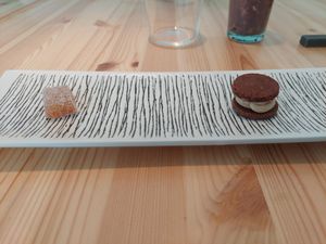 Dessert at Vegan French Restaurant L'Espéranceレスペランス in Sapporo