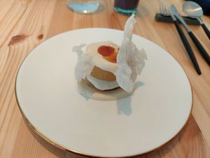 First course at Vegan French Restaurant L'Espéranceレスペランス in Sapporo