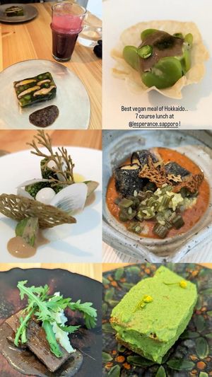  at Vegan French Restaurant L'Espéranceレスペランス in Sapporo