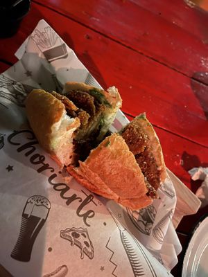 Chorizan vegano  at Choriarte in San Jose Del Cabo