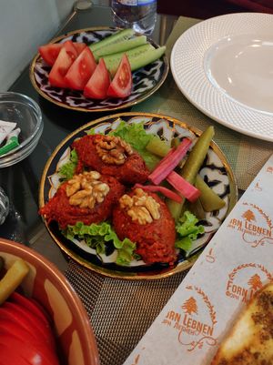  at Forn Lebnen Cafe in Tashkent