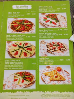  at Forn Lebnen Cafe in Tashkent