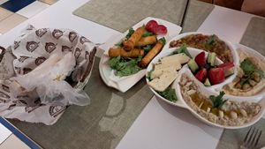  at Forn Lebnen Cafe in Tashkent