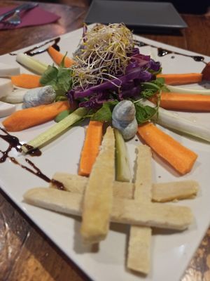 Queso vegano at Rojo Tomate in Fuerteventura