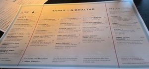 Menu  at El Five in Denver