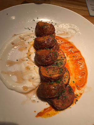 Vegan Patatas Bravas #Veganuary at El Five in Denver