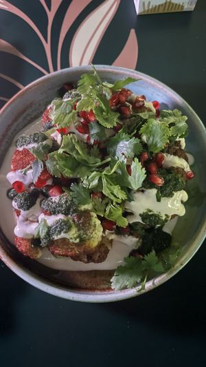 Coliflor con granada  at Bazaar in Luxembourg City