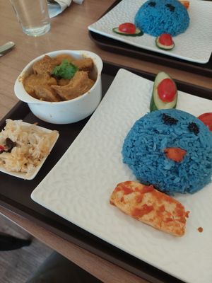 Rendang set at Loving Nature Fortunate Coffee Cafe in Central Singapore