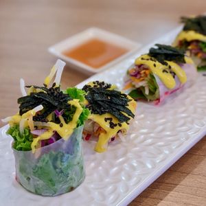 Fortunate Refreshing Roll at Loving Nature Fortunate Coffee Cafe in Central Singapore