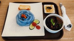Black Vinegar Fragrant Rice Set at Loving Nature Fortunate Coffee Cafe in Central Singapore