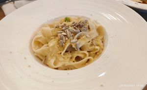 Carbonara at Loving Nature Fortunate Coffee Cafe in Central Singapore