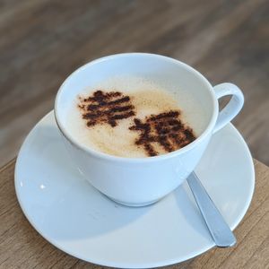 Vegan Cappuccino at Loving Nature Fortunate Coffee Cafe in Central Singapore