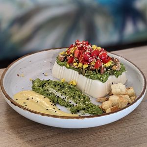 Vegan Tofu Avocado Protein’s Lover at Loving Nature Fortunate Coffee Cafe in Central Singapore