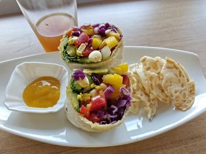 Burrito at Loving Nature Fortunate Coffee Cafe in Central Singapore