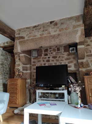 Living room at Aux Colibris de Brenael in Hambye