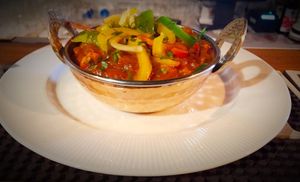 Tofu Jalfrezi at Zeera in Krakow