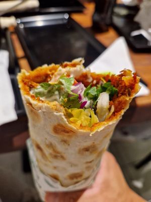 Lahmacun at Veganland in Leverkusen