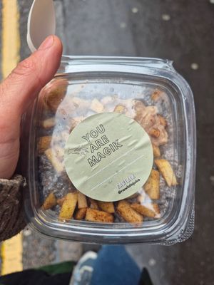 Chia pudding at Rawlala  in East London