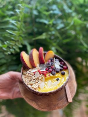 Smoothie bowl at Sama Sama Veggie in Salou