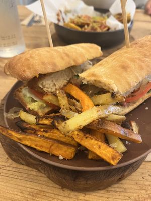 Bocata Milanga  at Sama Sama Veggie in Salou