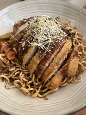 Yakisoba con Heura   at Sama Sama Veggie in Salou