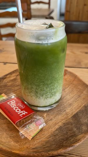 Matcha Latte  at Sama Sama Veggie in Salou