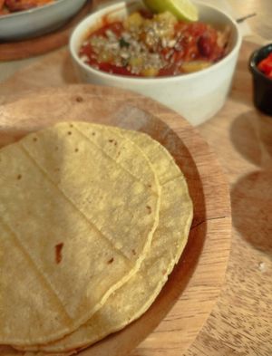 Tacos at Sama Sama Veggie in Salou
