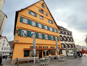outside at Stadtcafé in Biberach