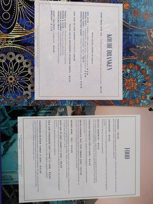 Menu at Little World Kitchen in Utrecht