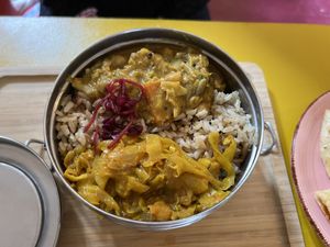 tiffin curry  at Little World Kitchen in Utrecht