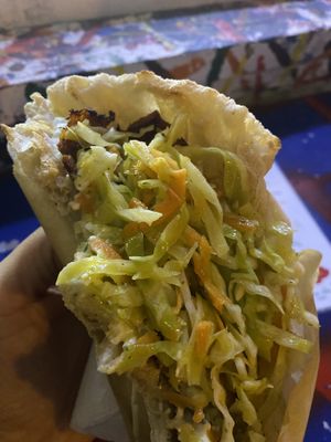 Gyros handwich  at Handwich in Thessaloniki