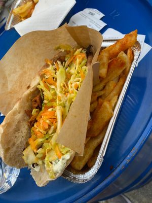 Soy Gyros at Handwich in Thessaloniki