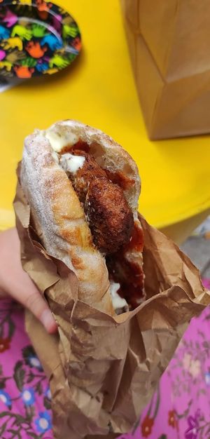 Smokey Steak Handwich at Handwich in Thessaloniki