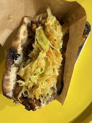 gyros handwich  at Handwich in Thessaloniki