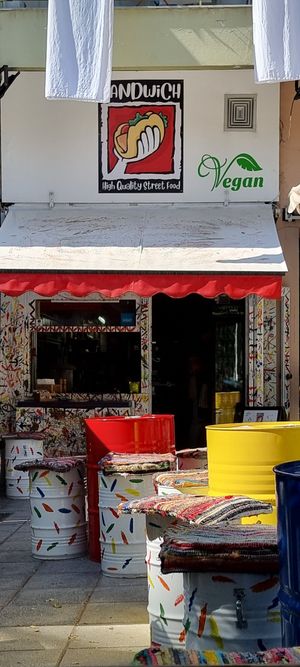 The shop at Handwich in Thessaloniki