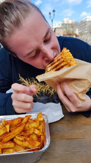 💚 at Handwich in Thessaloniki