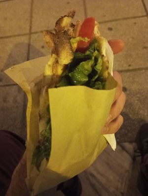 Pastrami Supreme Handwich at Handwich in Thessaloniki