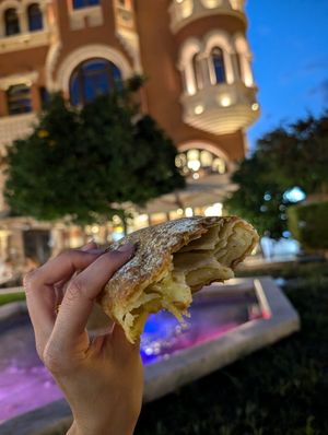 Bougatsa ❤️ at Handwich in Thessaloniki
