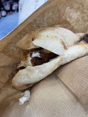 Gyros  at Handwich in Thessaloniki