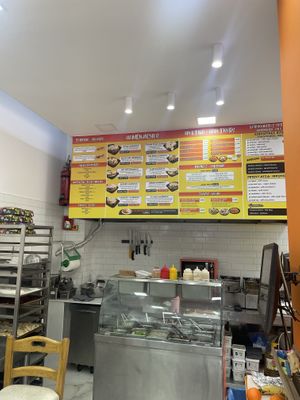 Inside   at Handwich in Thessaloniki