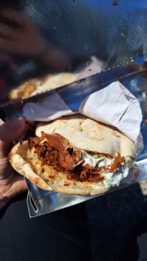 Gyros Handwich at Handwich in Thessaloniki