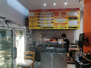 Menu July 2025 at Handwich in Thessaloniki