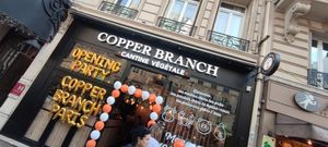 Opening First day September the 23th 2021 at Copper Branch - Rue de Rennes in Paris