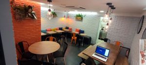 Downstairs at Copper Branch - Rue de Rennes in Paris