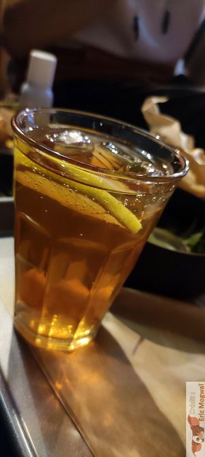 Home made drink Ice tea at Copper Branch - Rue de Rennes in Paris