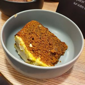 Carrot cake at Copper Branch - Rue de Rennes in Paris