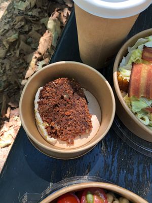 Carrot cake at Copper Branch - Rue de Rennes in Paris