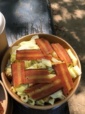 Caesar salad at Copper Branch - Rue de Rennes in Paris