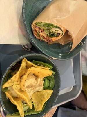 Falafel wrap   at Copper Branch - Rue de Rennes in Paris